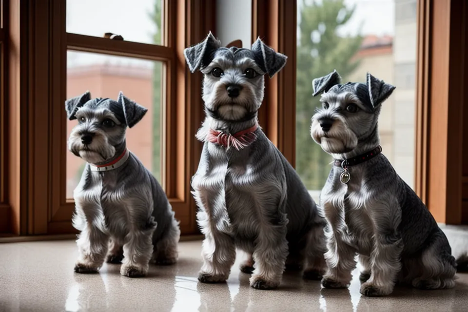 Portátil abierto en una lección de costura moderna para perros, con Higo descansando al lado en el salón