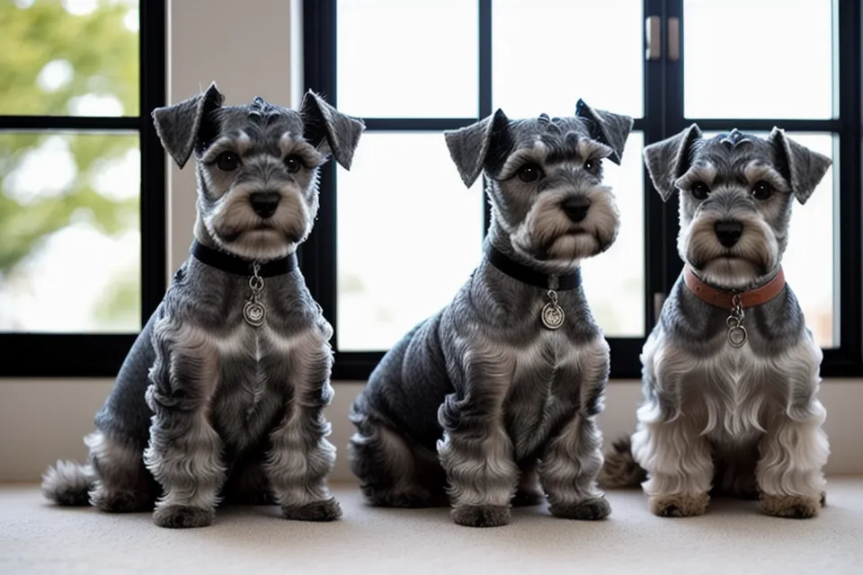 Kit básico de higiene y cepillado para schnauzer con peine, carda y premios, las herramientas de peluquería que quedaron