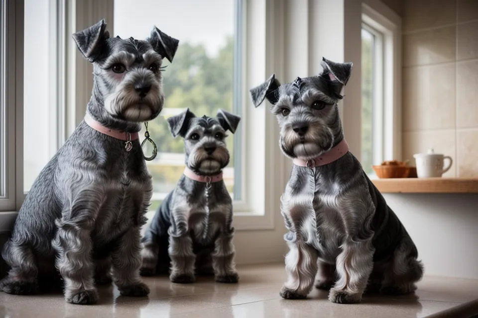 Máquina de coser rematando con bies elástico la sisa de un chaleco para perro pequeño