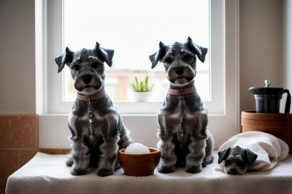 Bolsitas de papel kraft con regalos para perros hechos en casa para vecinos con mascota