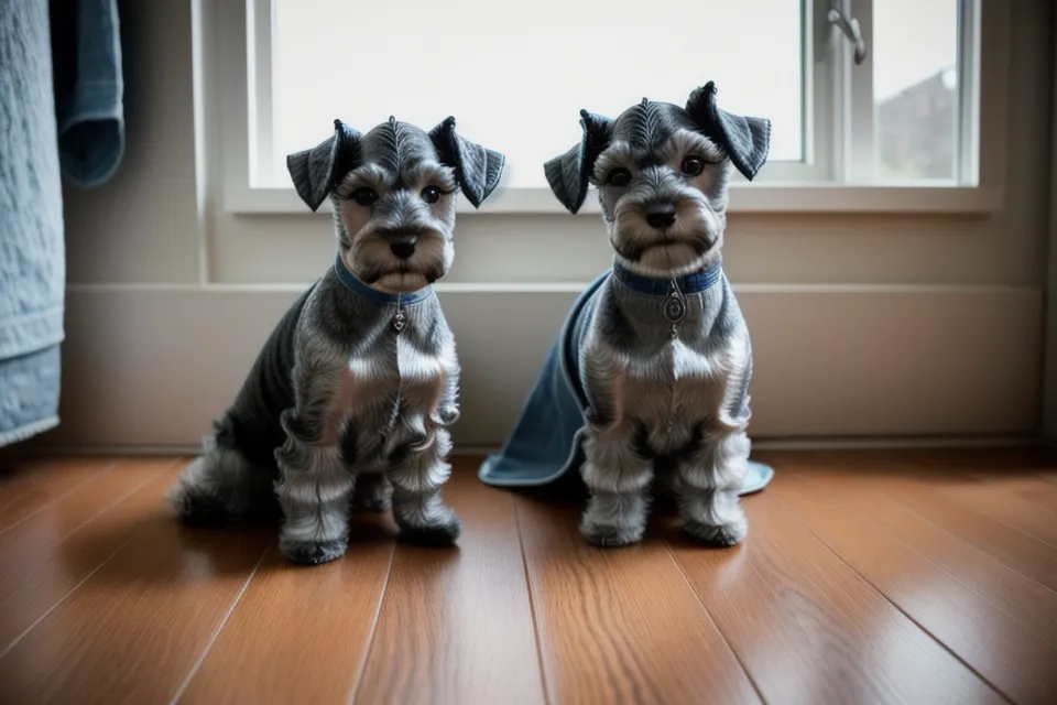 Patrones de papel y corchetes de plástico, manualidades para mascotas al adaptar el pijama