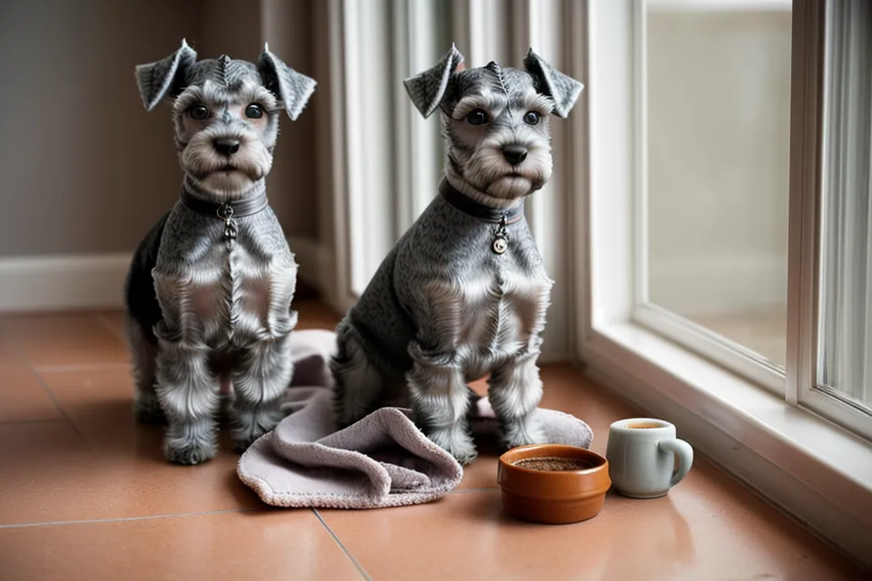 Máquina de coser doméstica y telas para manualidades de costura para perros y ropa canina casera