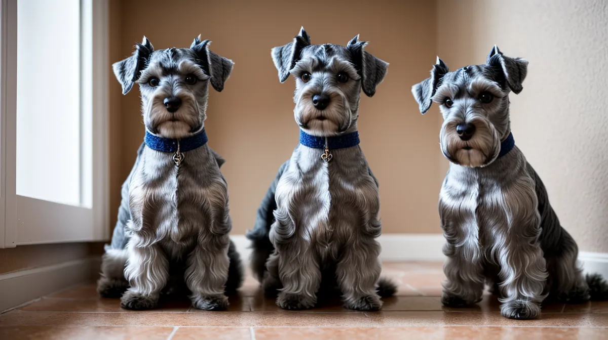 Recetas de snacks navideños para perros: snacks caseros para un schnauzer mini en Navidad