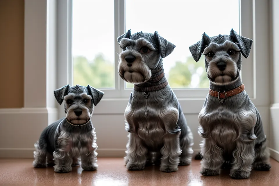 Trucos para recortar las cejas del schnauzer sin que queden desiguales en una sesión de peluquería canina en casa